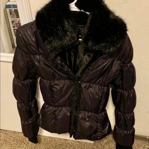 Black Bebe Puffer Jacket